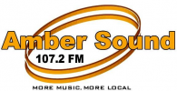 107.2 Amber Sound FM logo