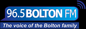 96.5 Bolton FM logo
