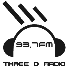 Three D Radio logo
