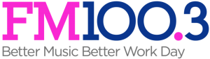 FM100.3 logo
