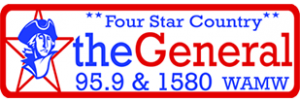 the General 95.9 & 1580 logo