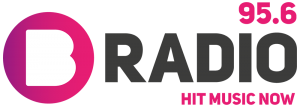 95.6 B Radio logo