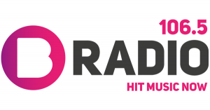 106.5 B Radio logo